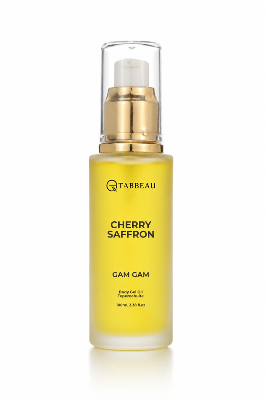 CHERRY SAFFRON BODY GEL- OIL